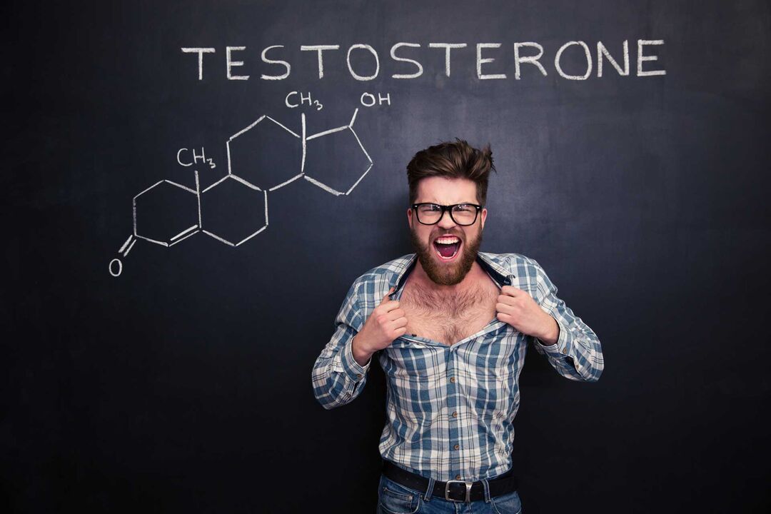 aumento dei livelli di testosterone durante l'assunzione di Feronex